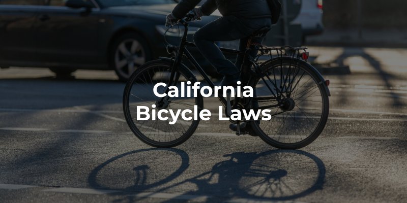 California Bicycle Laws