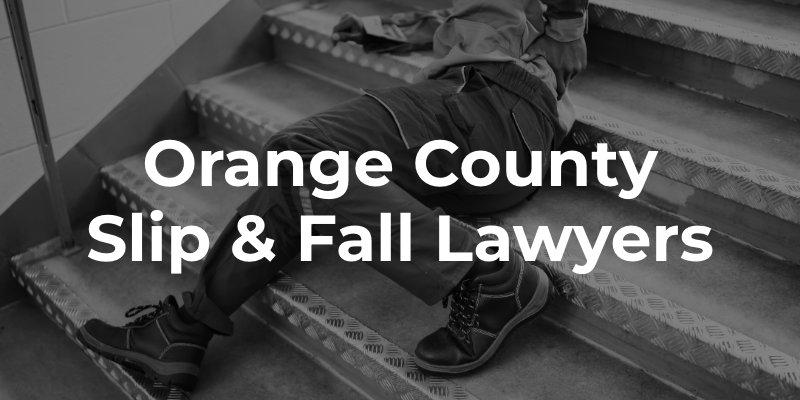 orange county slip and fall accident injury