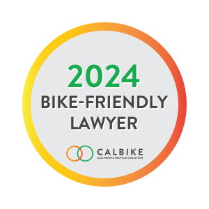 2024 CalBike bike friendly lawyer badge